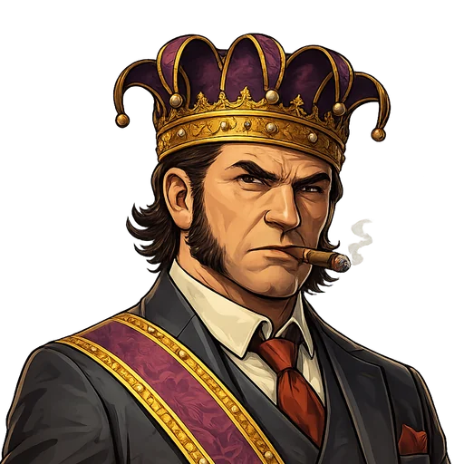 Lucien Delacroix, the Carnival King, boss of The Garden District