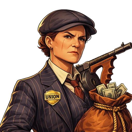 “Iron Mae” Novak, boss of Redbrick Yards