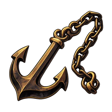 El Ancla's anchor chain