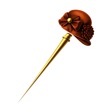 Dolly's hatpin stiletto