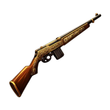 Engraved carbine