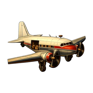 DC-3 freighter