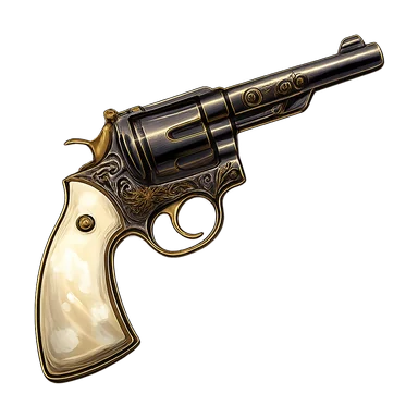 The Maestro's pearl revolver