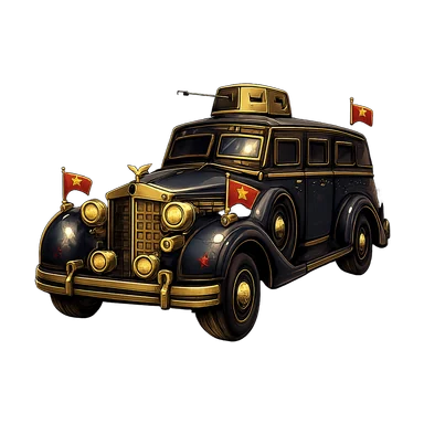 The General's armored parade car