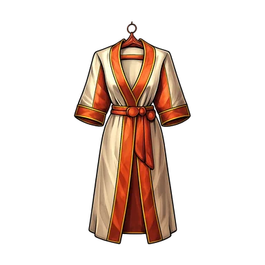 La Reina's armored cabana robe