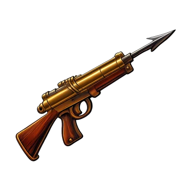 Brass speargun