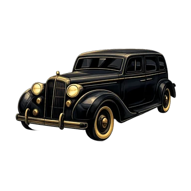 Black town car