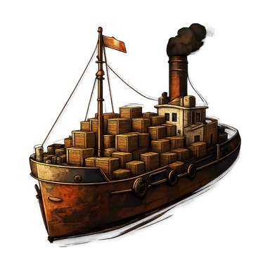 Island freighter