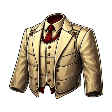 Bulletproof white dinner jacket